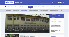 Desktop Screenshot of materskaskola.nmnm.cz