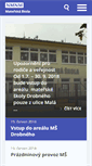 Mobile Screenshot of materskaskola.nmnm.cz