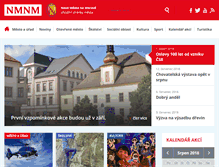 Tablet Screenshot of nmnm.cz